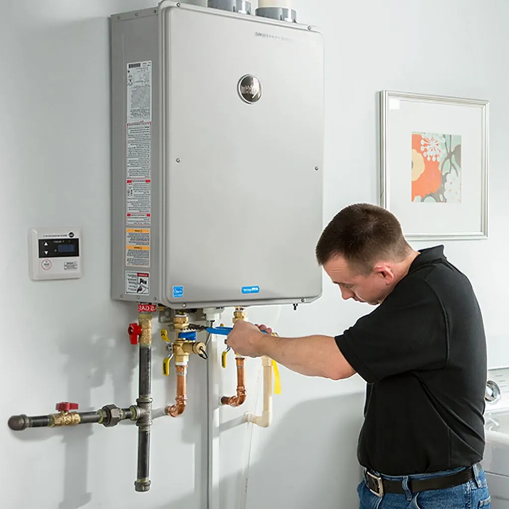 tankless water heater repair in Urania, LA